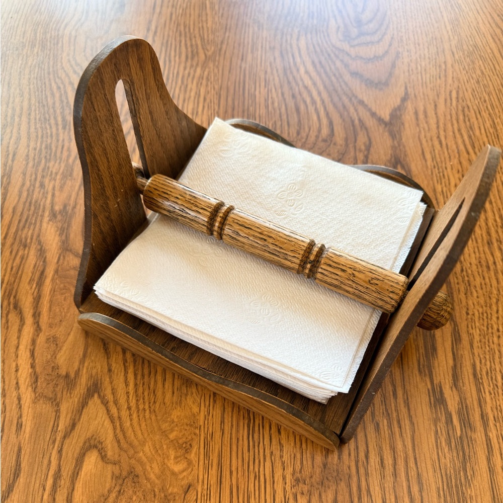 Wooden Napkin Holder